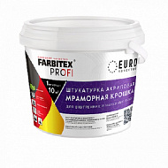 Штукатурка акриловая FARBITEX PROFI мраморная крошка крупнозернистая 15,0кг