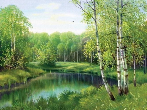 Фотообои Твоя Планета У тихой речки 204*194 см