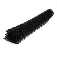 Сетка рабица с полимерным покрытием (ПВХ) 50*50мм 1,5*10м черный