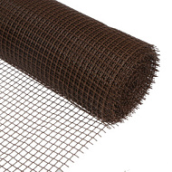Сетка пластиковая 15х15 (1х20м) коричневая