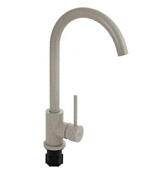 9307 Смеситель для кухни BRIMIX темно-бежевый , высокий  излив, 220 мм