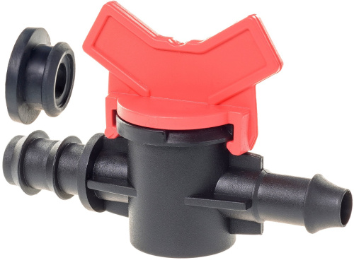 ДС.060099 Кран стартовый для капельной трубки с уплотнительной резинкой