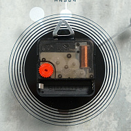 Часы настенные прозрачные, открытая стрелка "Стиль 1"