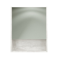 IZ-ZH60BP Зеркало-шкаф IZEO 50, цвет бетон пайн светлый 570*700*150мм