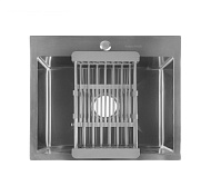 50453 Мойка кухонная Fabia Profi прямоугольная, врезная, нерж, сифон, корзина 500*450*200мм