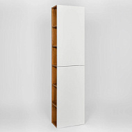 VBOS400-PENP Пенал Viant Бостон, подвесной, правый/левый, 400x230x1600, Дуб Вотан