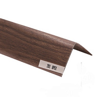 Угол ПВХ 20мм*20мм*2700мм орех текстурированный (25шт)