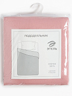9046083 Пододеяльник Этель 200х215, цвет розовый, 100% хлопок, бязь 125г/м2