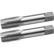 4-28006-14-2,0-Н2 Комплект метчиков ЗУБР "МАСТЕР" ручных для нарезания метрической резьбы, М14 x 2,0