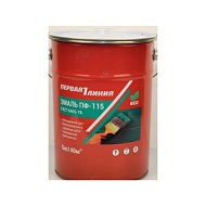 Эмаль ПФ-115 Первая линия 5,0кг синяя  глянцевая ГОСТ