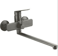 AV3830 Смеситель универсальный AVRORA Grand с поворотным изливом, цвет графит