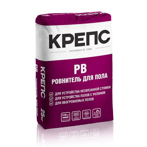 Ровнитель для пола КРЕПС РВ-пол, 25 кг