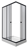 Душевая ширма Triton Вента Блэк 1200х800 см