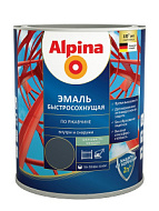 Грунт-эмаль алкидная LINNIMAX быстросохнущая 7024 2,5 л Графит