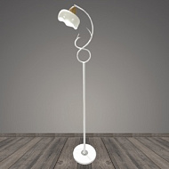 Торшер T2192 WT+WOOD белый/дерево 1x40W E27 h1520, BTH23