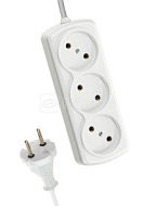 569669 Удлинитель 3х5м 6А IP20 ПВС 2х0.75 КОСМОС YKsm5m-3g(6A)S