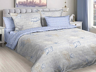 Постельное белье Адель Евро ЛидерТекс Коралловый риф 200х220см, 200х240см, 70х70 2шт, бязь 120г/м 100% хлопок