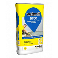Ровнитель пола Weber Vetonit 5700 д/базового создания стяжек и уклонов 25 kg/48/