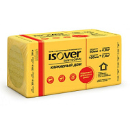 Утеплитель ISOVER Каркасный Дом (28) 1000*600х100мм (4шт/ 2,4м2 /0,24м3)