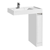 АКВАТОН. Раковина "Рейн" 800 белая 1A72113KRW010